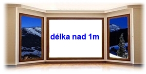 Lyže nad 1m