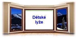 Dětské lyže - junior