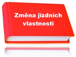 Změna jízdních vlastností