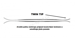 Krátké lyže  WEX - Kombi-pár Arktic