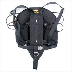 Speciální křídlo sidemount, komplet SMSSM, postroj sidemount (bokovky)