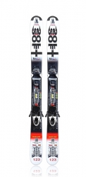 Lyže WEX SOFT 123 Triax 3DR - Wh/Bl Viking 019  - varianta s vázáním Marker M10