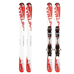 Krátké lyže WEX SoftMax 124 Cross / White-Red