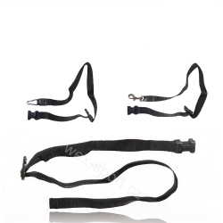 Pojistné řemínky pro lyže snowblade se sponou