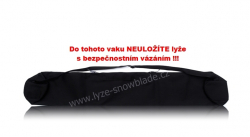 Vak na krátké lyže - WEX NORMAL 103cm - úzký - černý