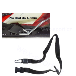 Pojistné řemínky pro lyže snowblade se sponou
