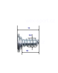 Náhradní šroub do dělených desek JOY, Tyrolia SLR - 13x5,5