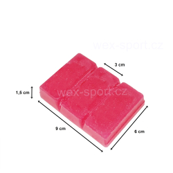 HOLMENKOL UNI - růžový - 70g - rozměry kostky