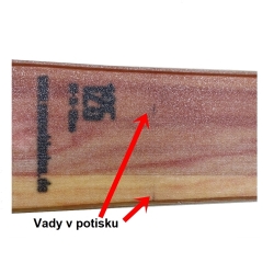 Lyže BF Wolf 125 - vady na povrchu lyží