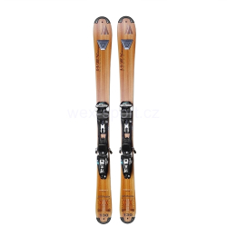 Použité lyže set Wex WOOD 130 - Natur - M-F10 + turistické pásy