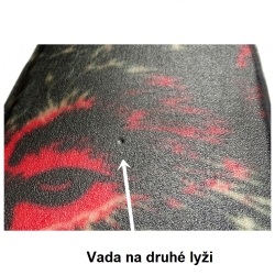 Lyže BF Wolf 125 - vady na povrchu lyží