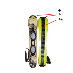 Set lyže BF Mini WOODY 70 - varianta TOUR