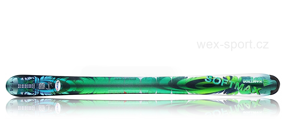 Lyže WEX SoftMax 124 Cross / Mandarin Green