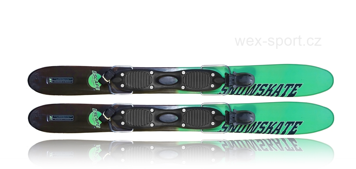 Set použité lyže snowblade - set Snowskate ESCAPE Green - 99 - vázání Vario