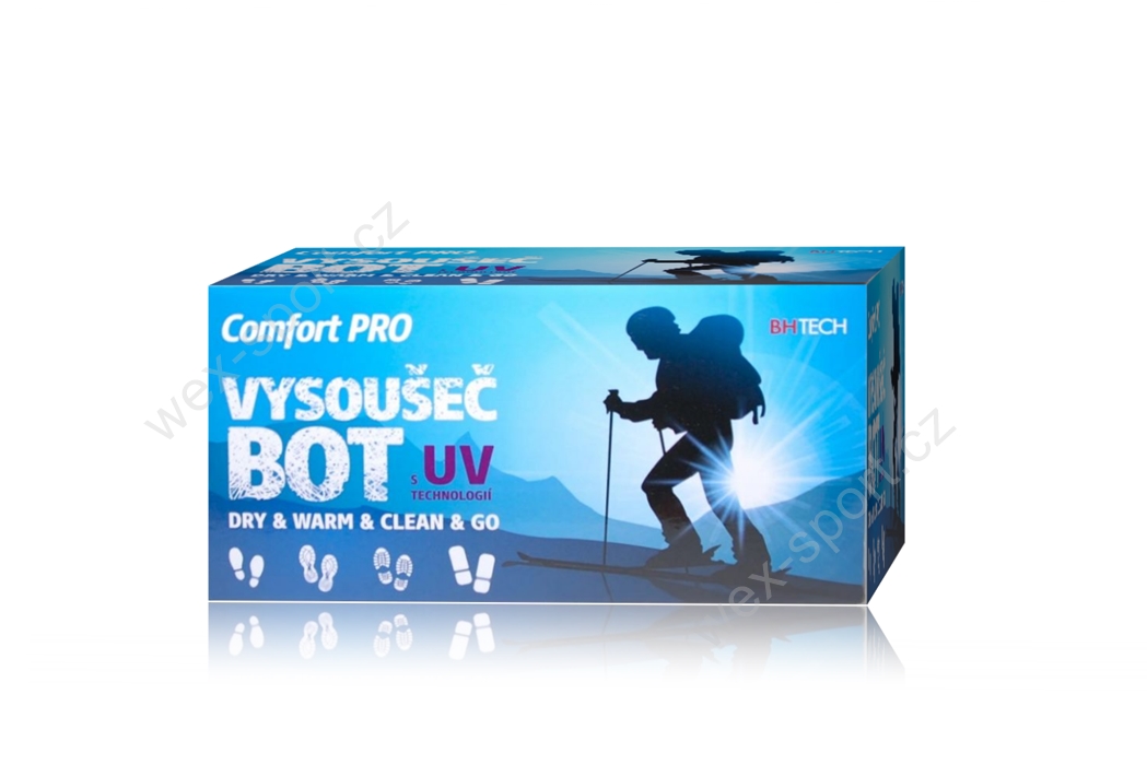 Vysoušeč bot s desinfekcí UV zářením - Comfort PRO
