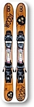 Set lyže snowblade BF Woody 99 - M10